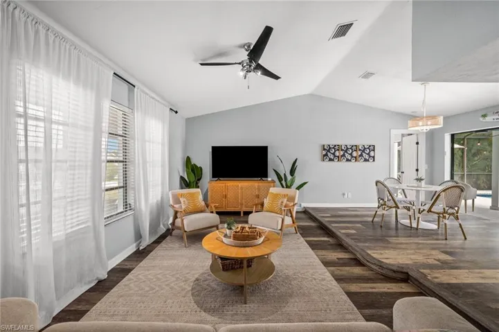 Bright and airy living room