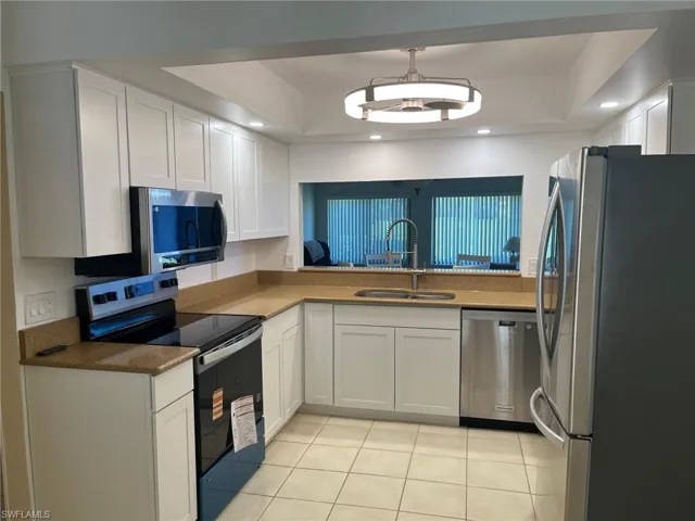Kitchen with New Cabinetry and Stainless Steel Appliances