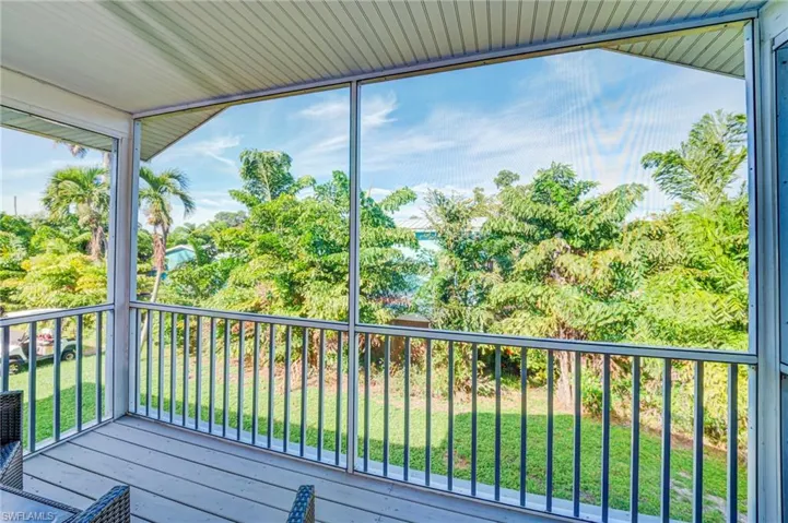 Back deck