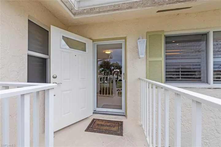 View of property entrance