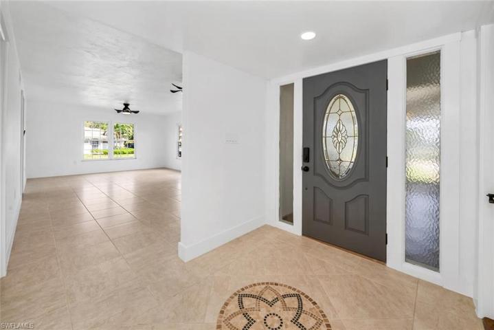 Front Door inside Home