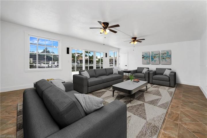 Virtually Staged Living Area