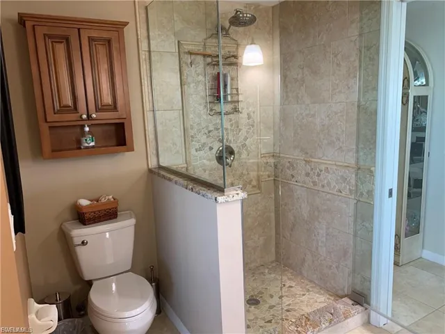 Full bath with walk in shower