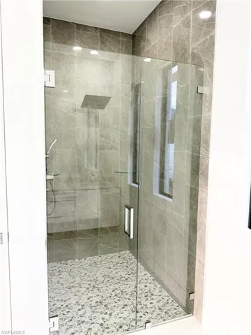 Full bath with a stall shower