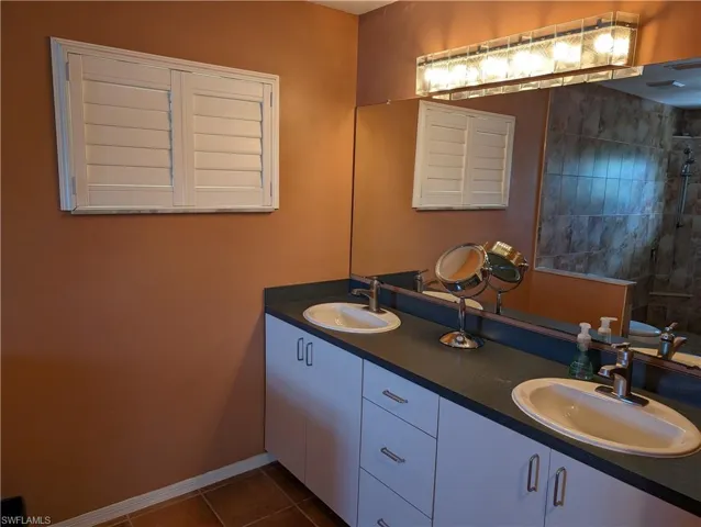 Master Bathroom with Double Vanity Sinks