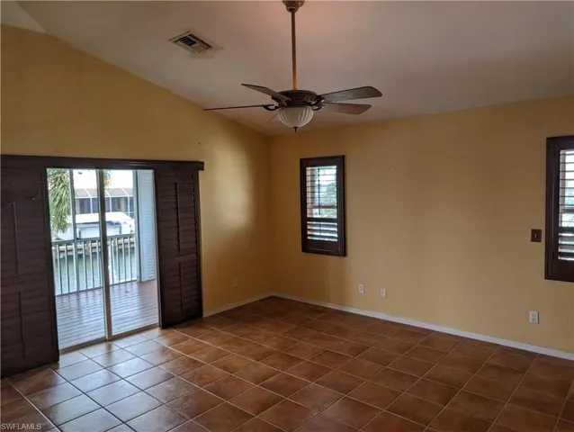 Master Bedroom with Waterfront View