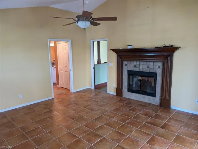 Master Bedroom with Fireplace