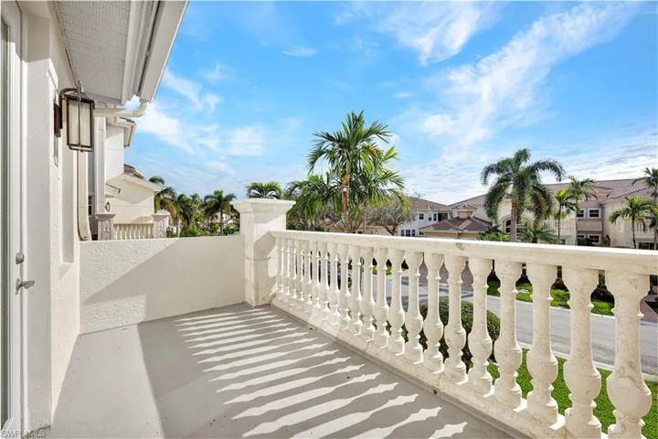 Balcony with a residential view