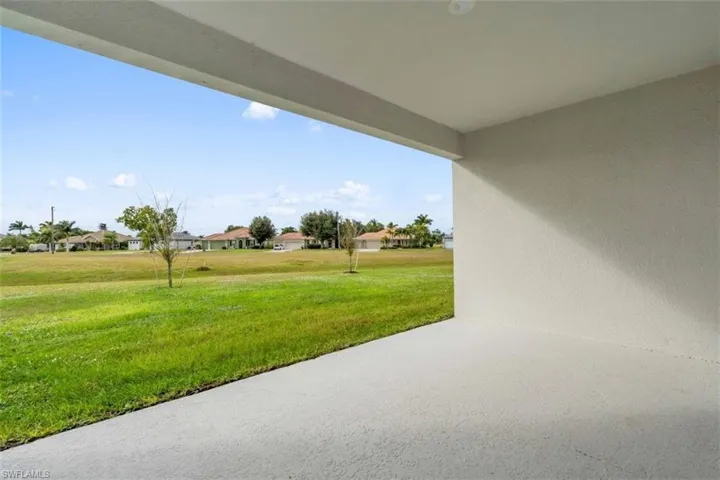 Back patio