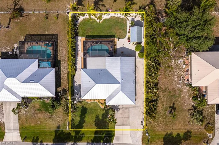 Overhead view