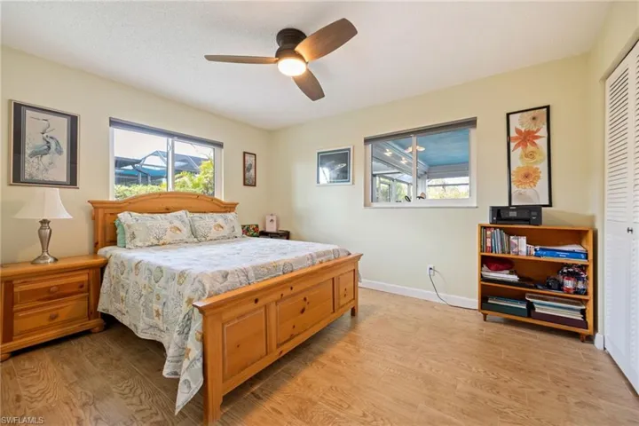 Third bedroom with great closet space