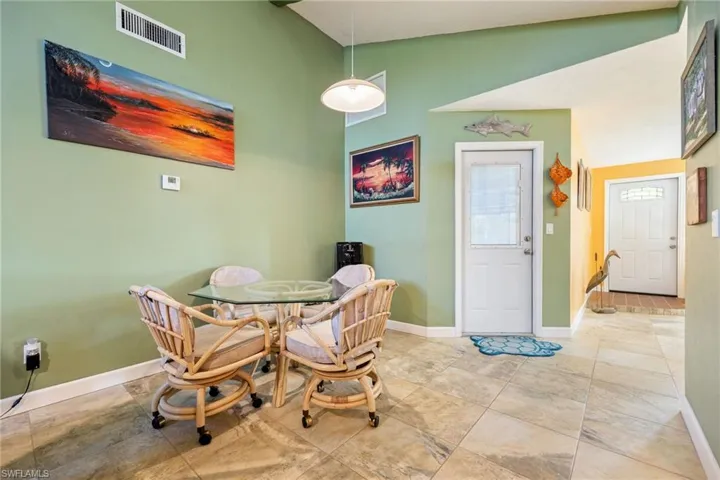 Dining area