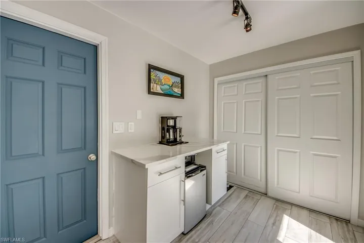 Entry to garage and pantry