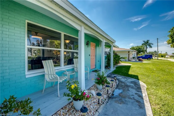 welcoming front porch
