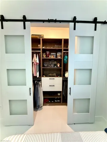 View of storage area