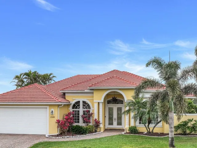 Pavered driveway adds to the home's curb appeal.