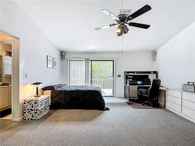 Extremely large primary bedroom with sundeck