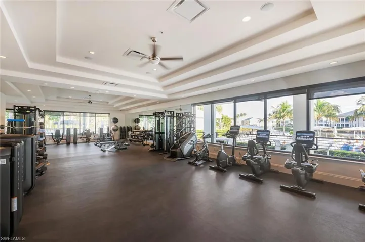 Gym area