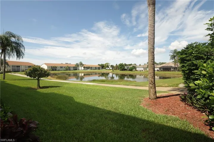 Golf and pond view from lanai