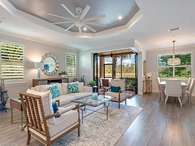 Open floor plan, great water view!