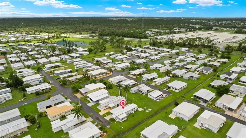 Drone / aerial view