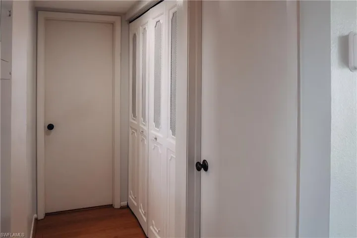 Hallway closet