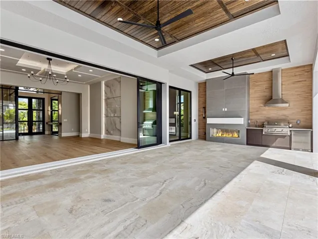 Outdoor living area.