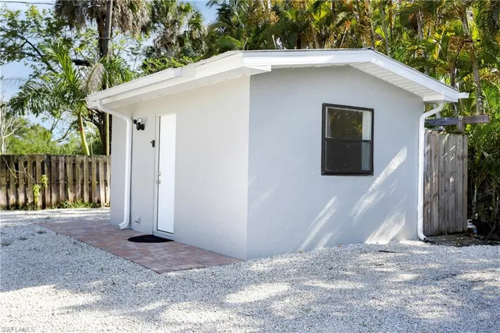 Community storage and laundry room