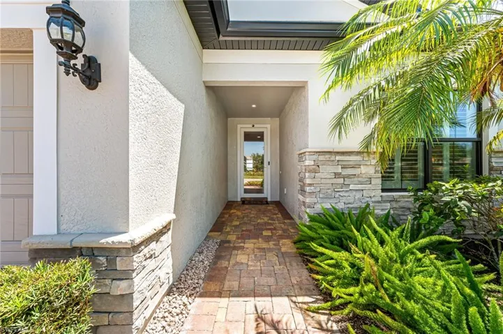 Stone Elevation & Entrance