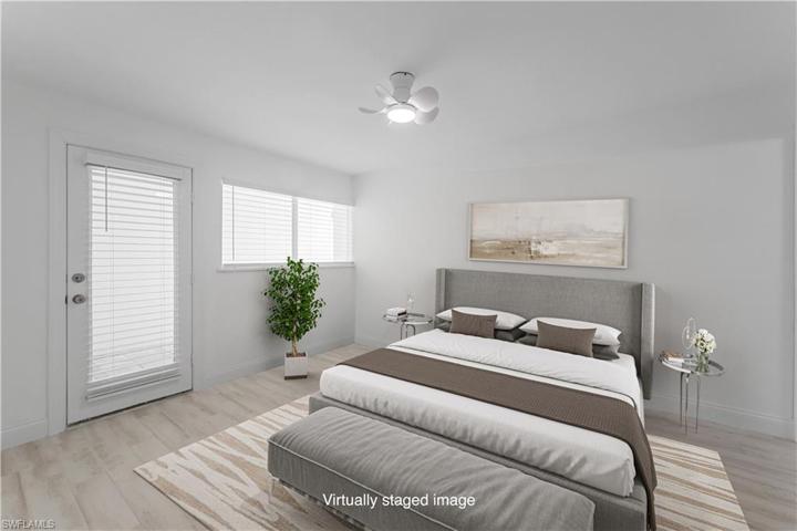 Primary Bedroom Virtually Staged