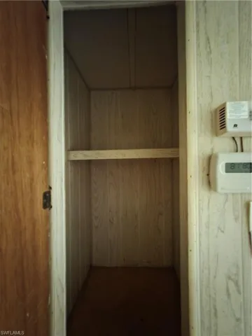 Hall closet