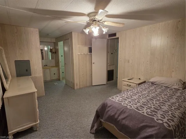 Primary bedroom has its own ensuite and easily accommodates a King-size bed.