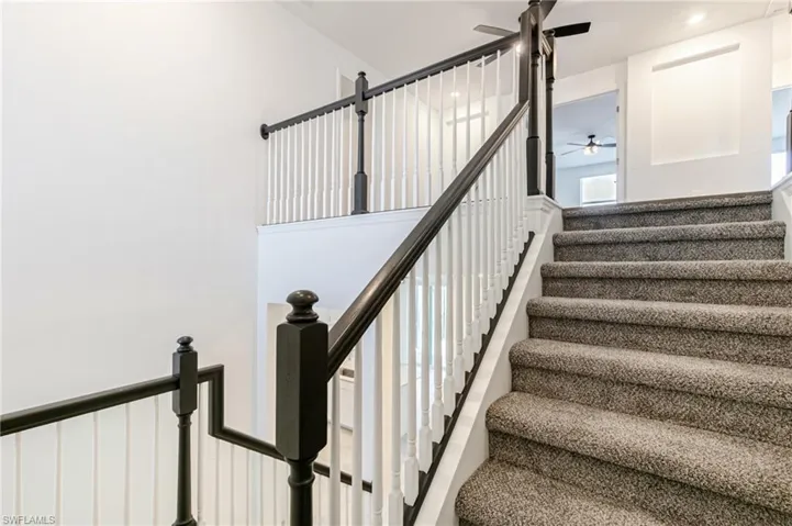 View of stairway