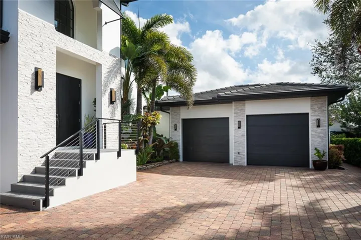 Oversize attached garage