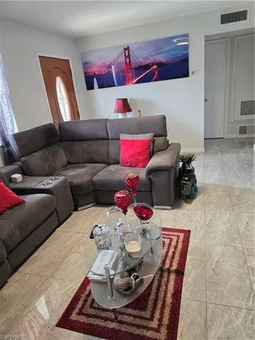 View of living room