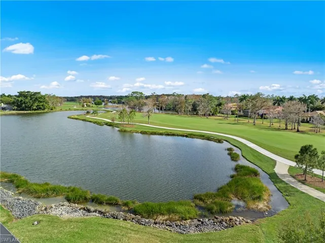 View of lake and 5th Fairway