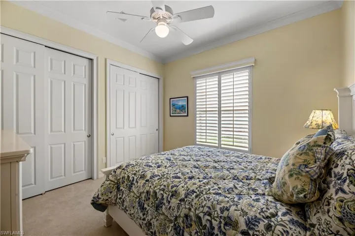 Guest Bedroom with spacious closet