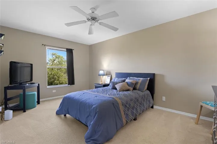 Bedroom featuring