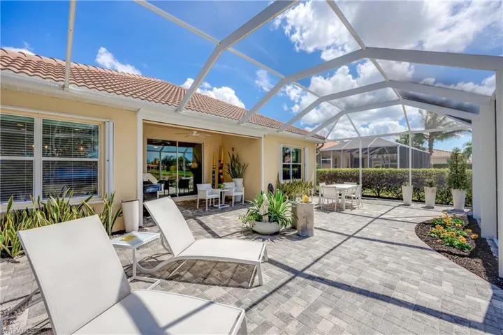 View of spacious lanai