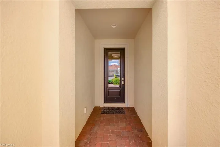 View of exterior entry