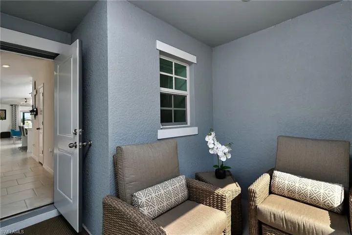 front lanai area
