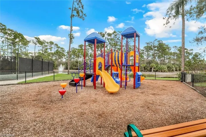 View of community playground
