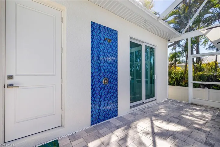 Outdoor shower