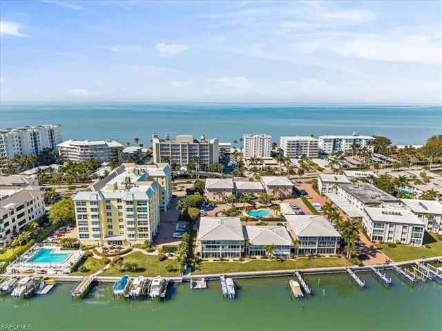 View of urban area featuring a large body of water