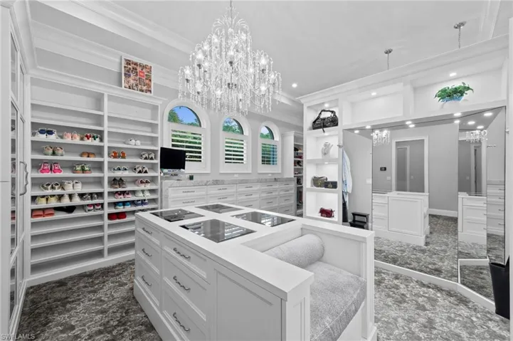 Primary Custom Closet (her's)