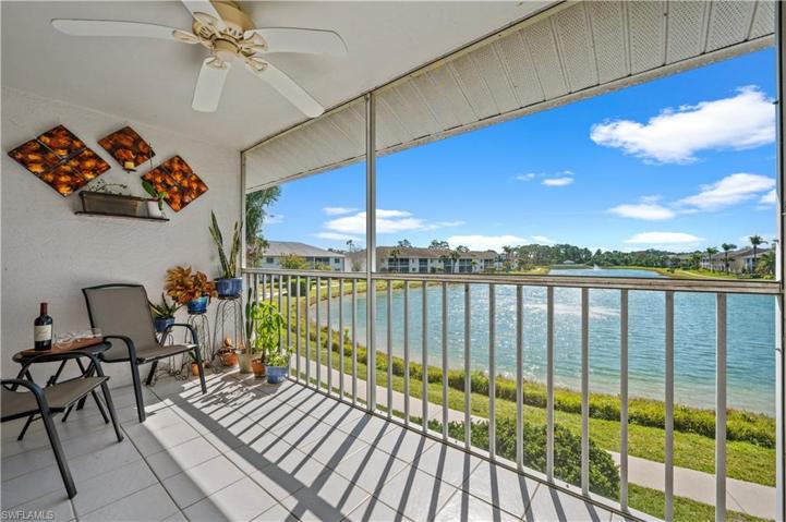 Long lakeview from screened lanai