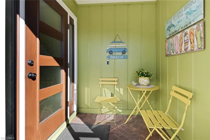screened entry