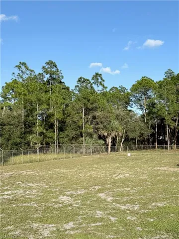 Expansive yard on fully fenced property.