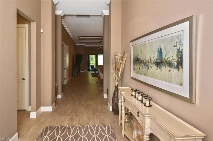 The gracious Entry Foyer