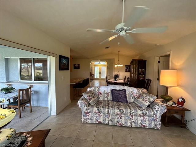 Family Room View to Front Door